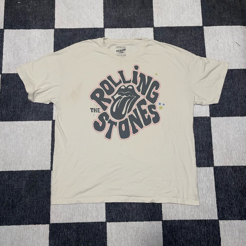 Oversized Rolling Stones teeshirt